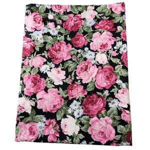 DESIGN BY DEE Floral Cotton Fabric - Vintage 2000's - 1.05 Yards